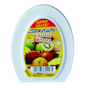 Sachets Exotic Citrus Solid Air Fresh 12 x 150g