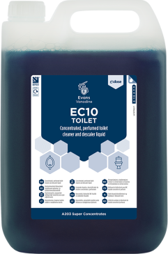 Evans Vanodine EC10 Toilet Cleaner Descaler 5 Ltr