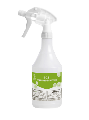 Evans Vanodine EC5 Perfumed Sanitiser Spray Bottle